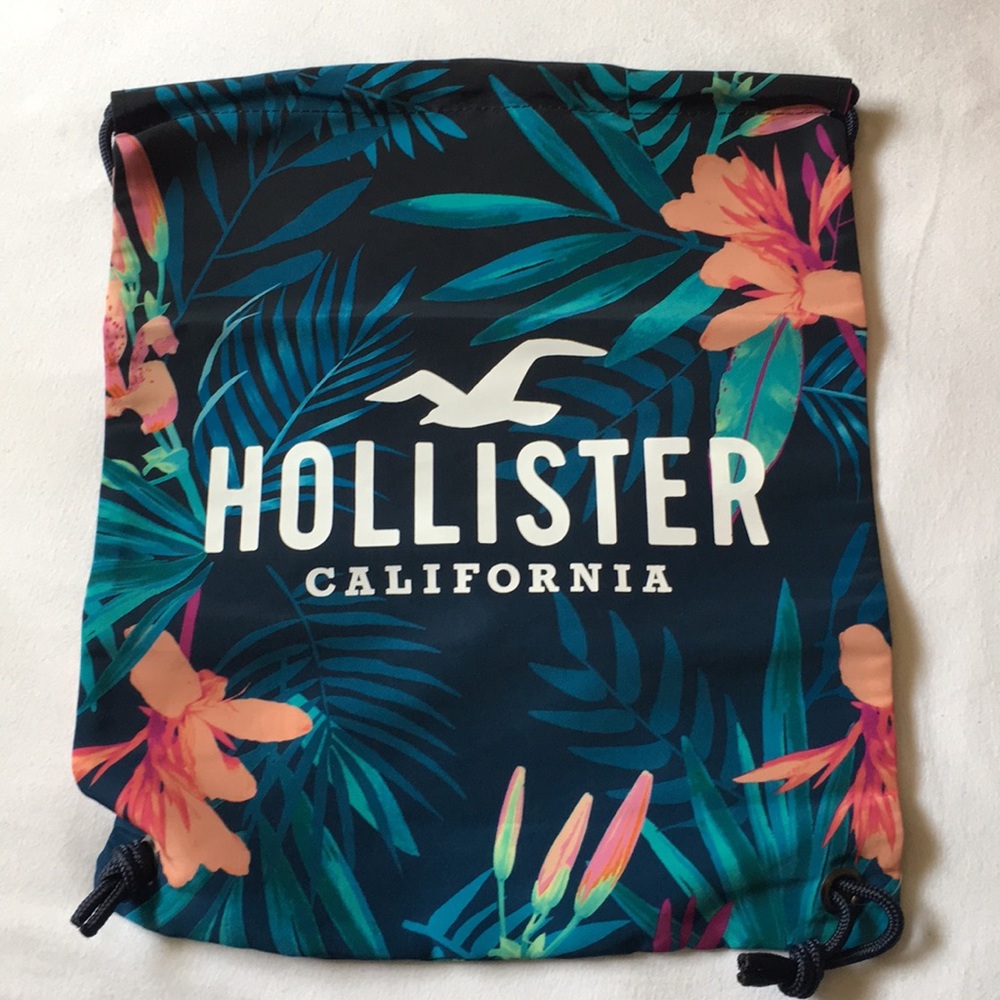 Hollister drawstring bag